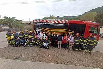 Presidente Regional de Ñuble participa en entrega de nuevo carro para Colmuyao