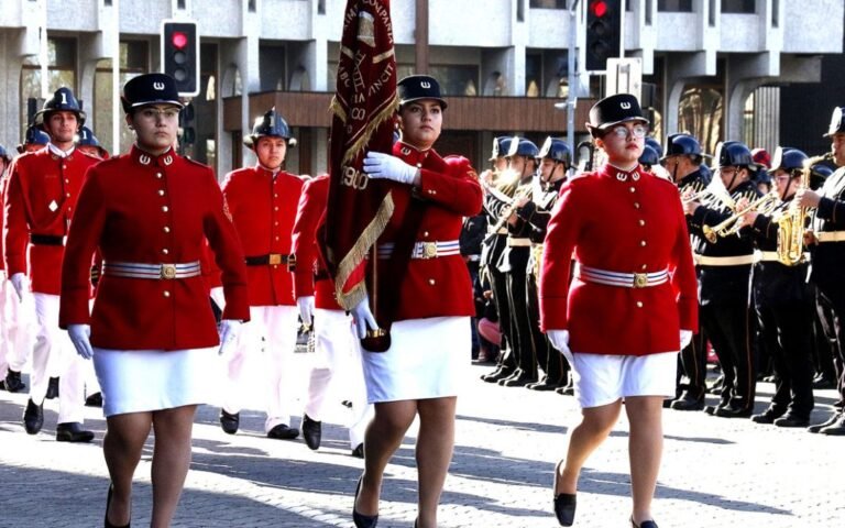 Cuerpo de Bomberos de Temuco celebra el Día Nacional del Bombero con cuenta pública, desfile y un profundo repaso a su historia