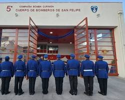 Comunidad de Curimón en alerta por riesgo operativo ante la baja dotación en su Quinta Compañía de Bomberos